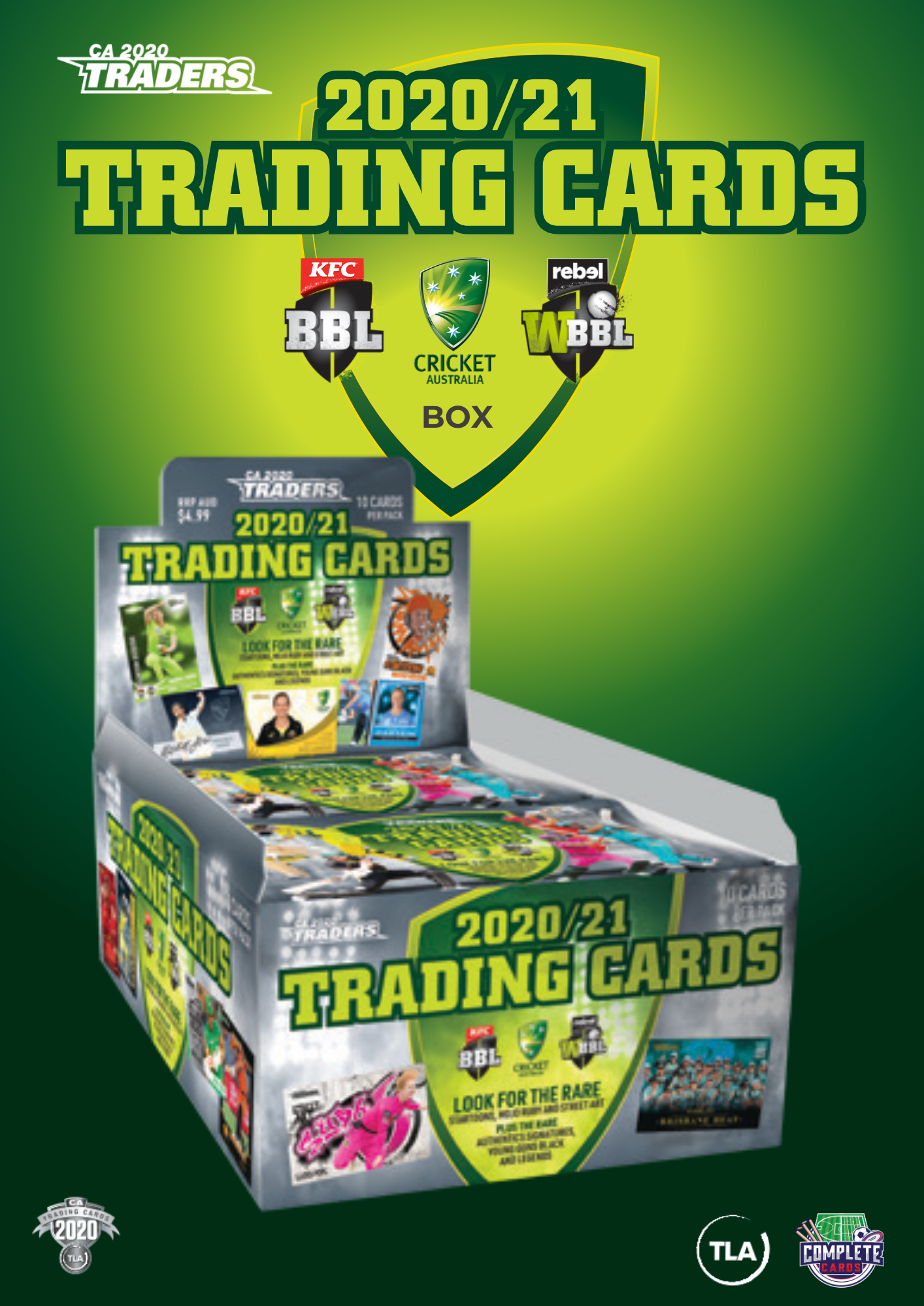 2020-21 TLA Cricket Traders - Box