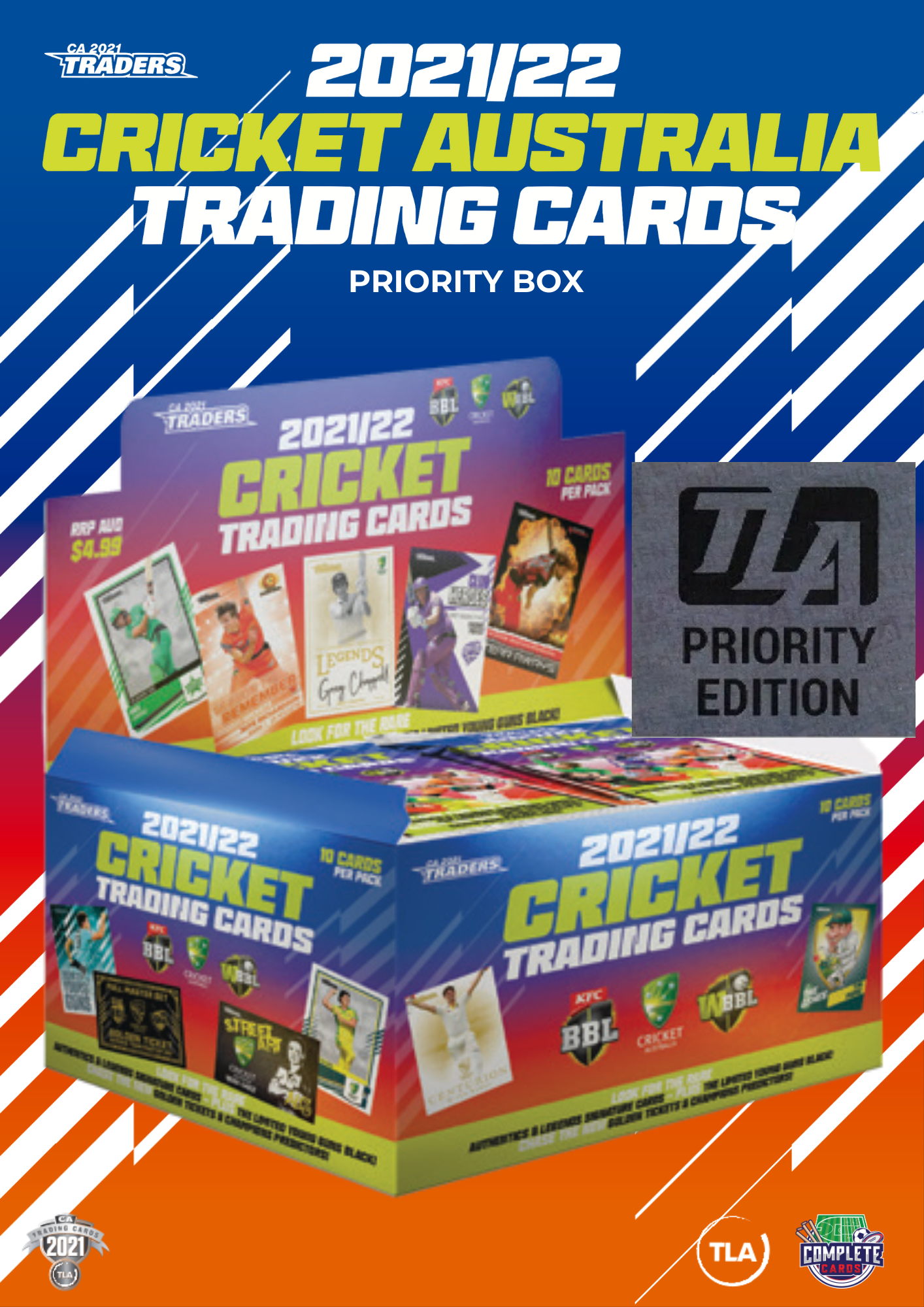2021-22 TLA Traders Cricket Australia - Priority Box