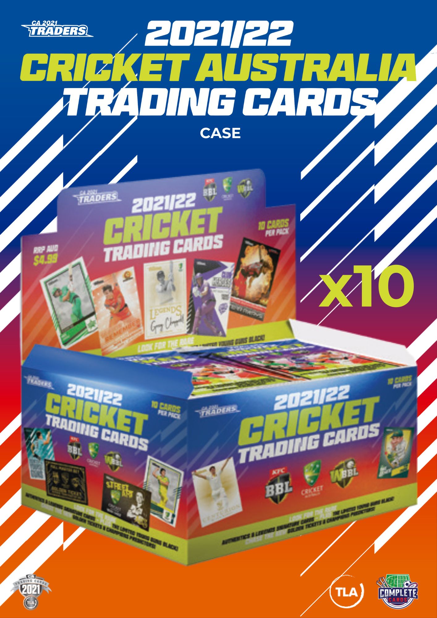 2021-22 TLA Traders Cricket Australia - Case