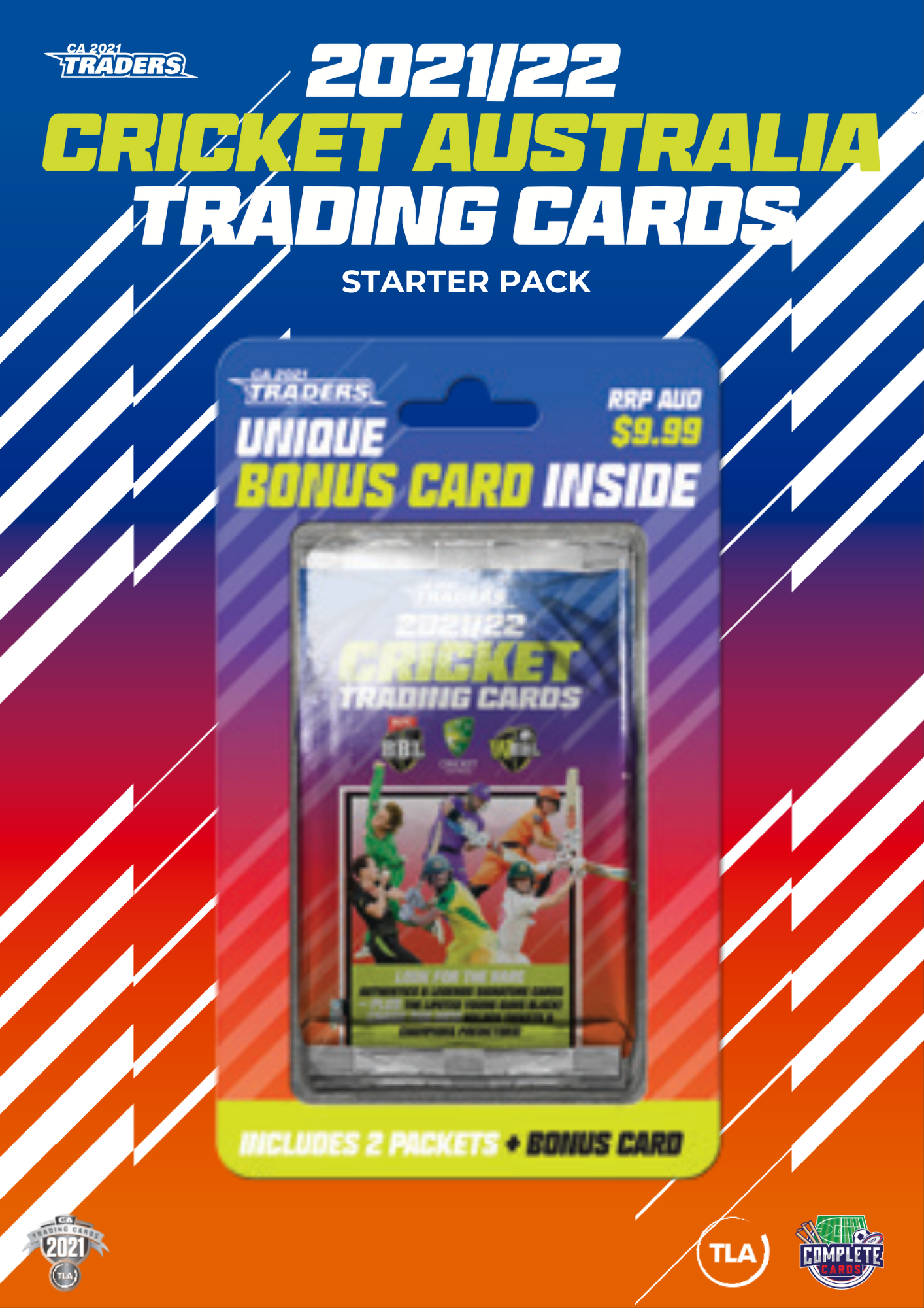 2021-22 TLA Traders Cricket Australia - Starter Pack