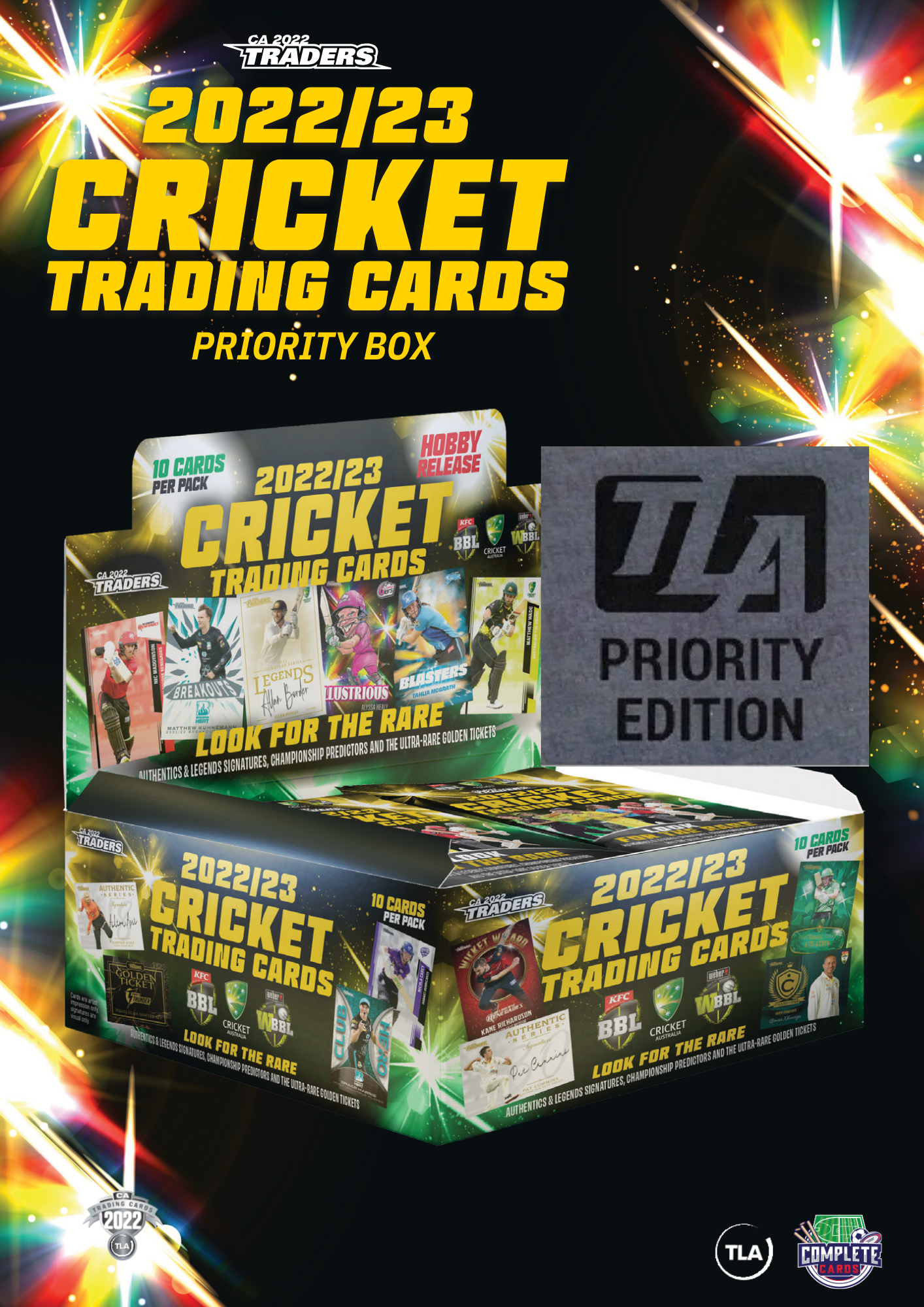 2022-23 TLA Traders Cricket Australia - Priority Box