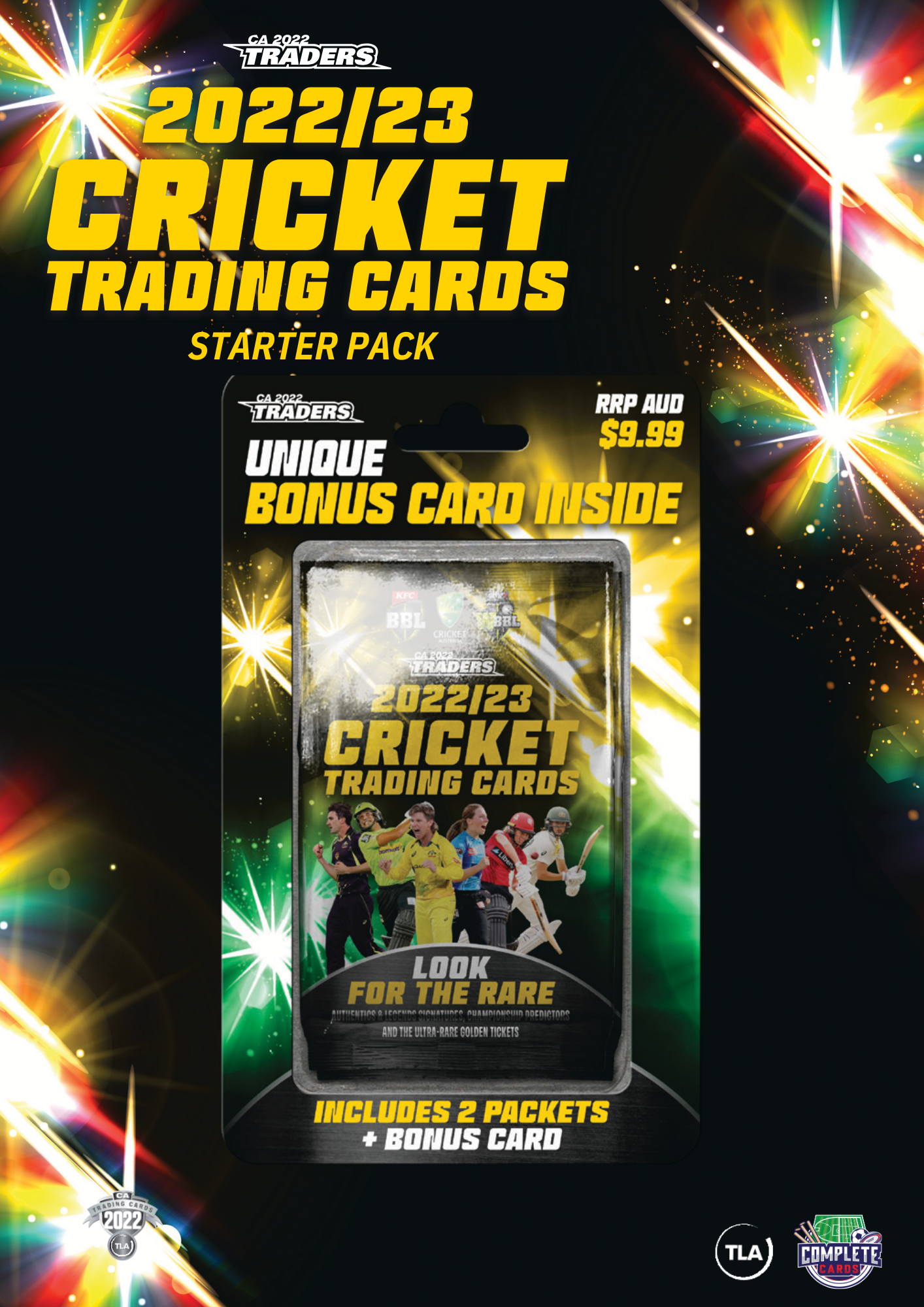 2022-23 TLA Traders Cricket Australia - Starter Pack