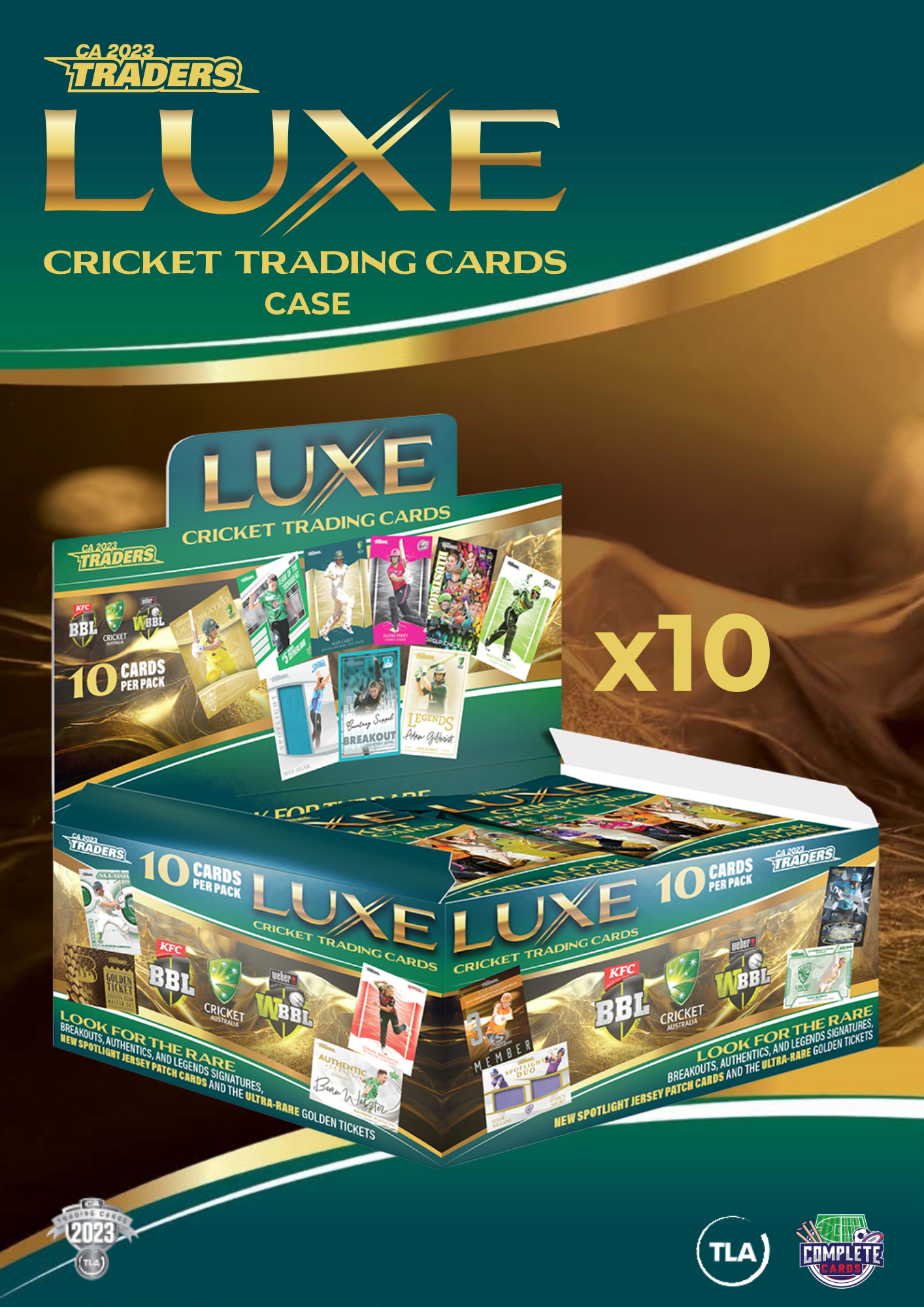 2023-24 TLA Traders Cricket Australia Luxe - Case