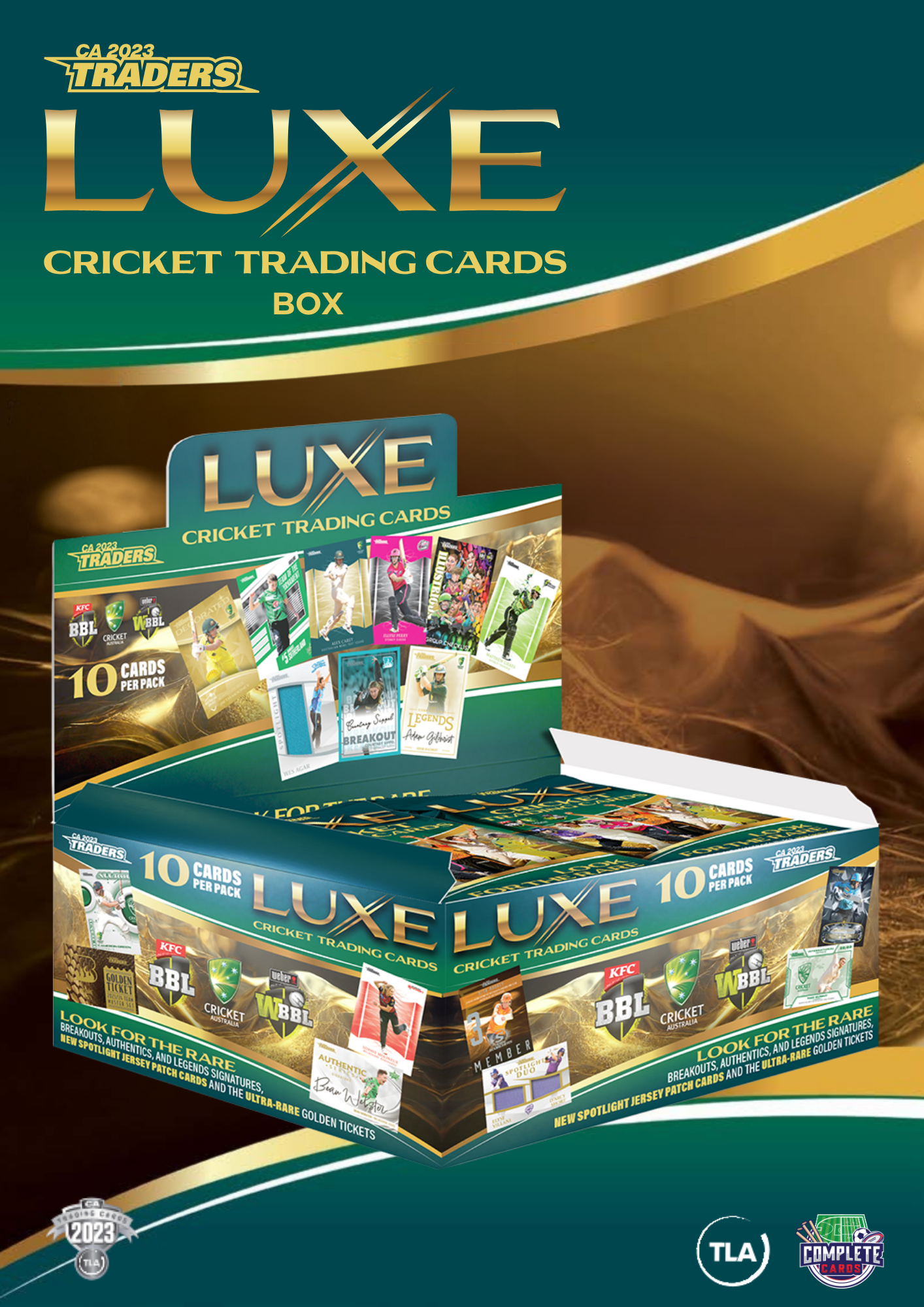 2023-24 TLA Traders Cricket Australia Luxe - Box