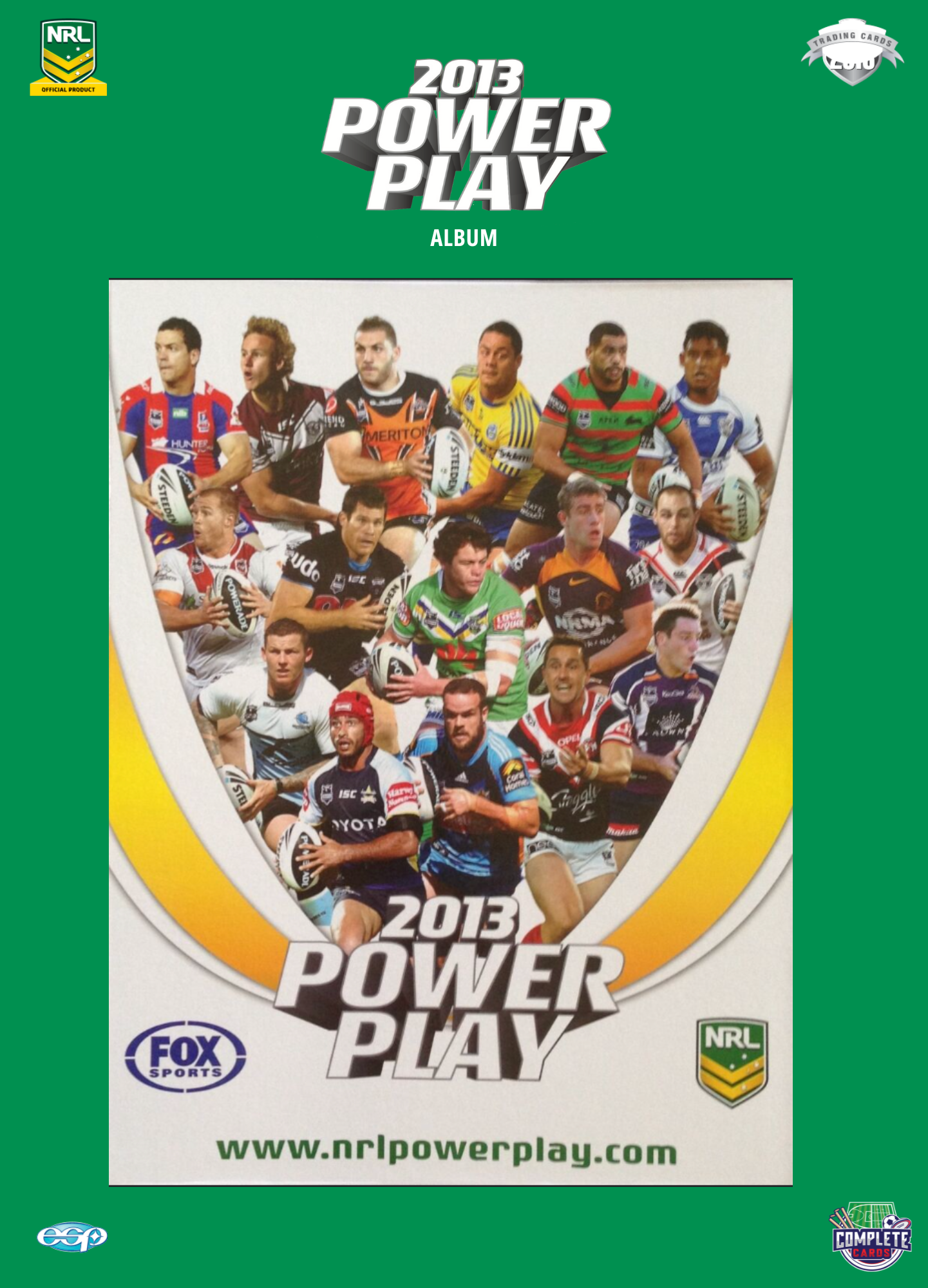 2013 NRL Power Play - Album
