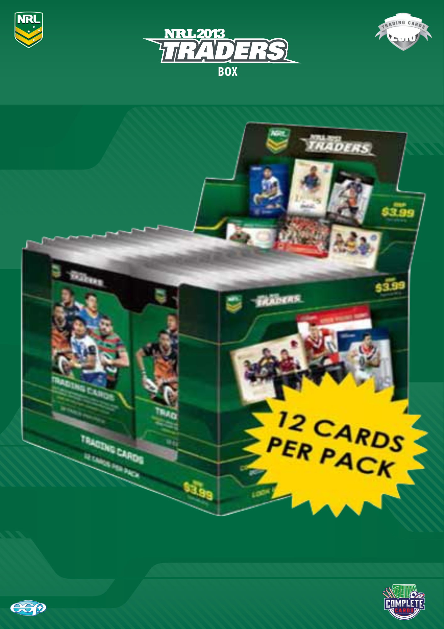 2013 NRL Traders - Box