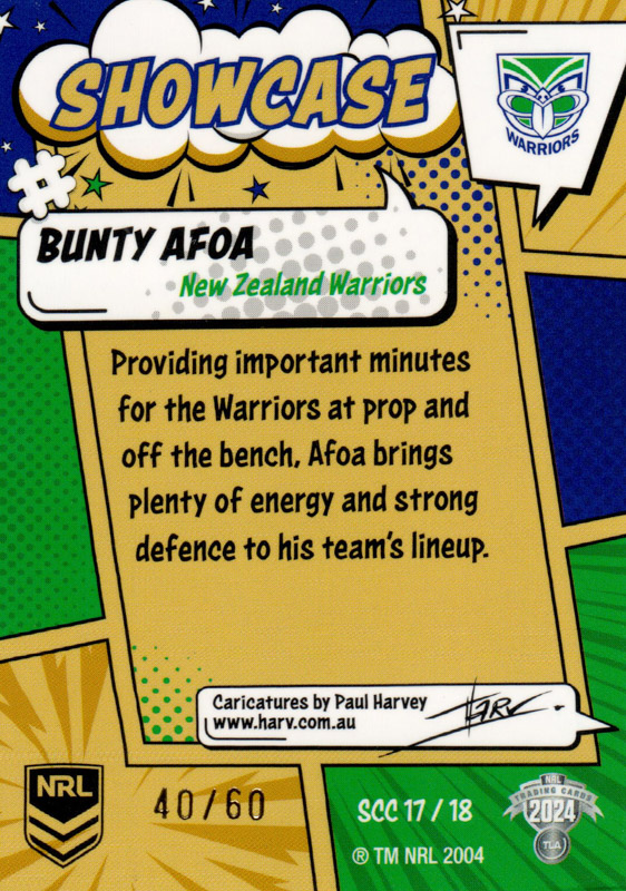 Bunty Afoa back