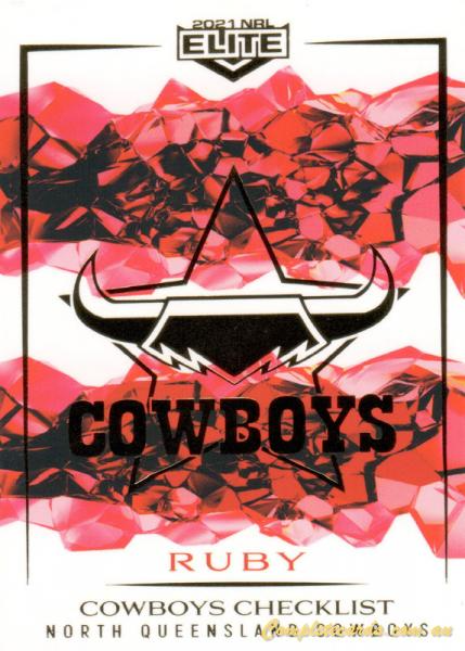 Cowboys Checklist