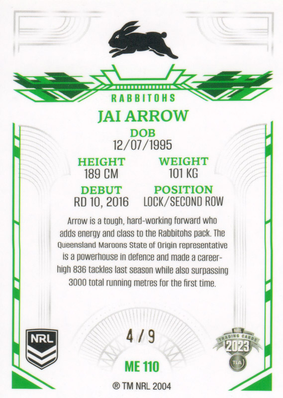 Jai Arrow back