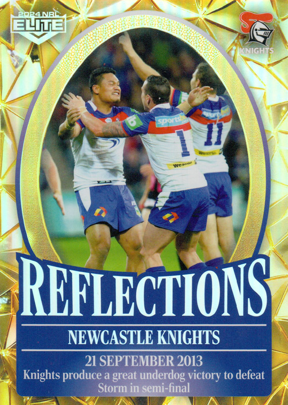 2013 Knights Semi Final Win