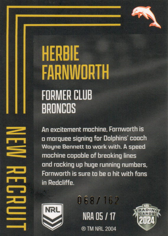 Herbie Farnworth back