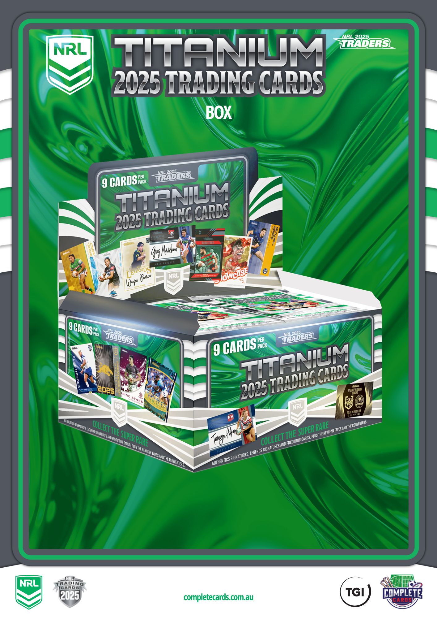2025 NRL Traders Titanium - Box