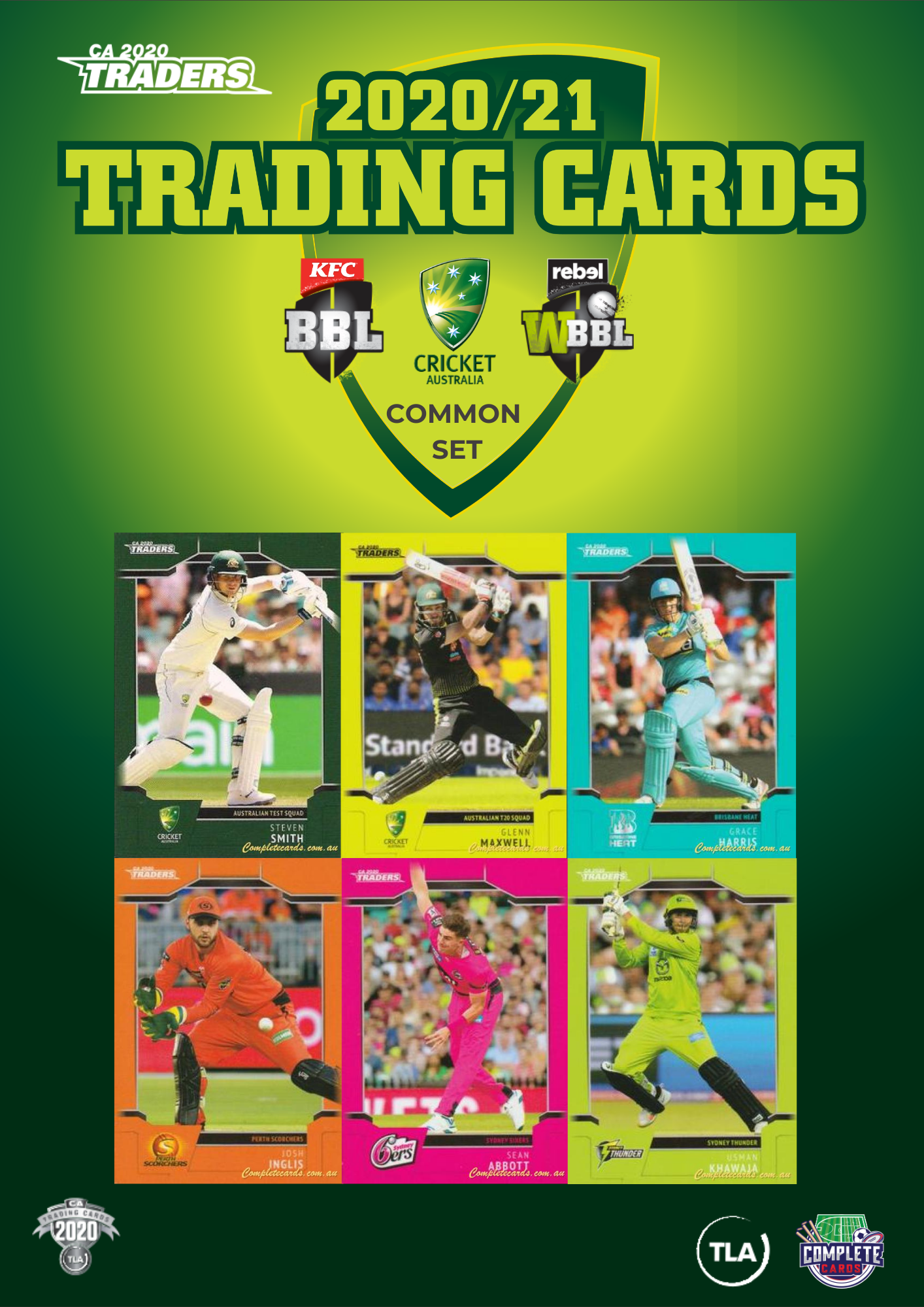2020-21 TLA Cricket Traders - Common Set