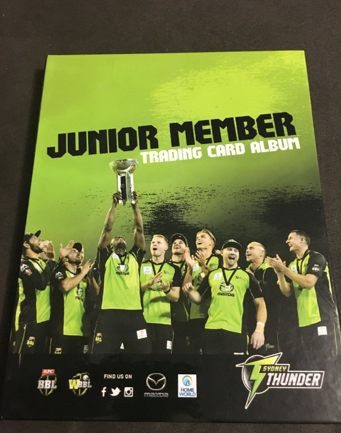2016-17 Sydney Thunder Junior Member Album