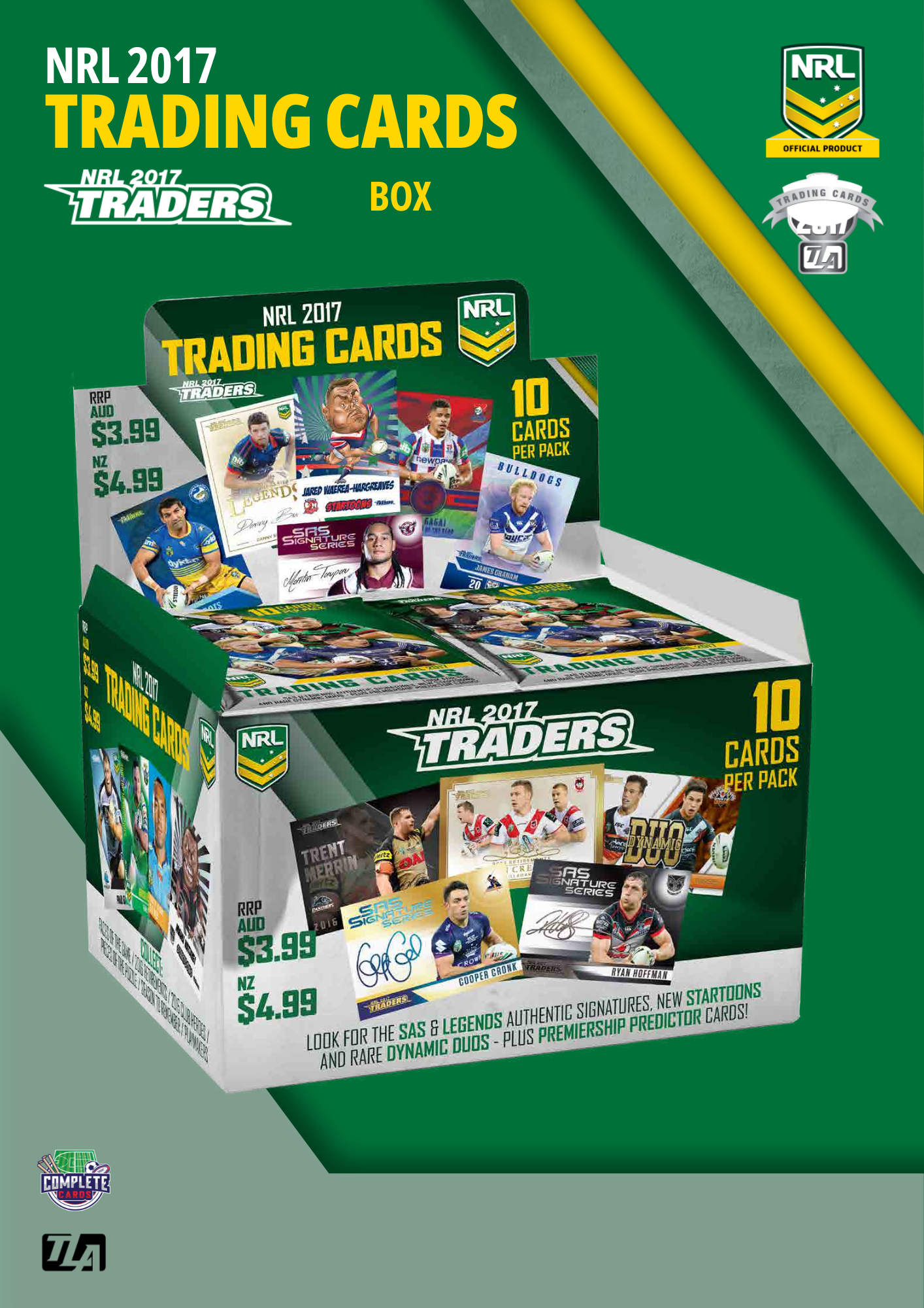 2017 NRL Traders - Box
