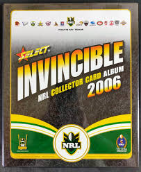 2006 Select NRL Invincible - Album
