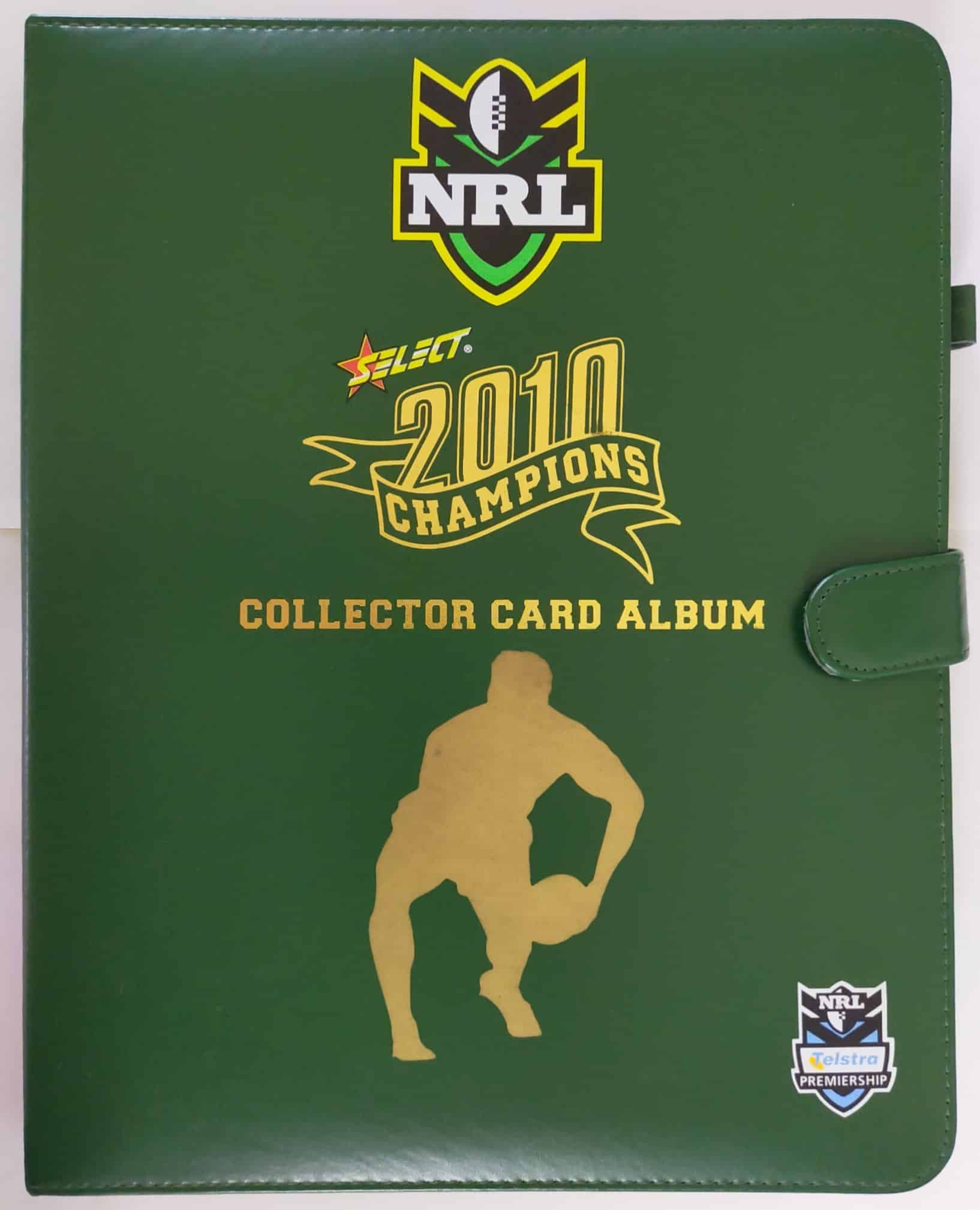 2010 NRL Champions - Common Set + Jersey Parallels + Album