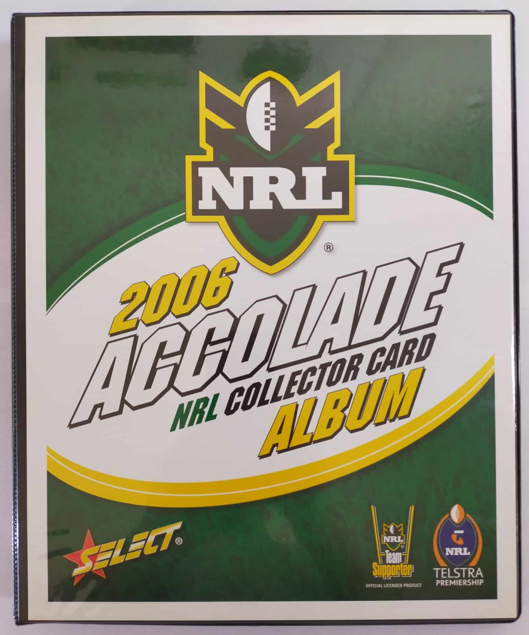 2006 Select NRL Accolade - Common Set + Album
