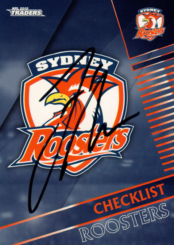 Roosters Checklist - Trent Robinson