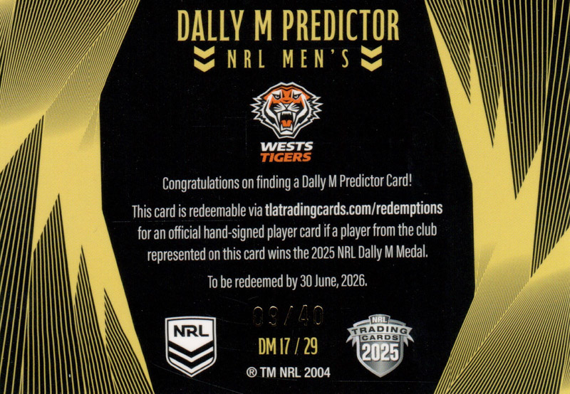 Wests Tigers back