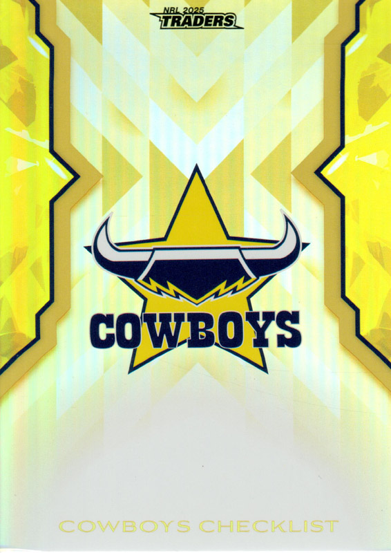 North Queensland Cowboys Checklist