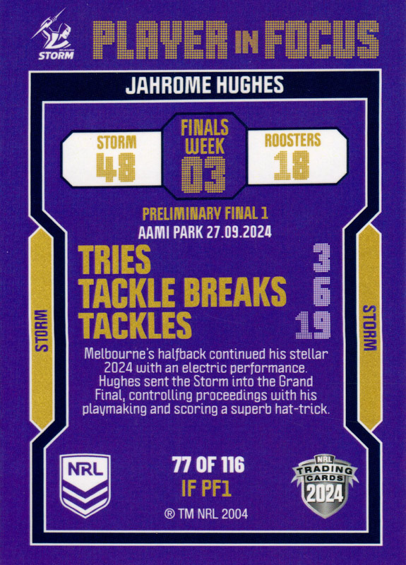 Jahrome Hughes back