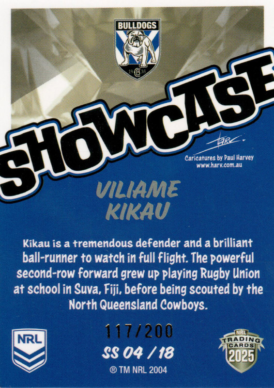 Viliame Kikau back