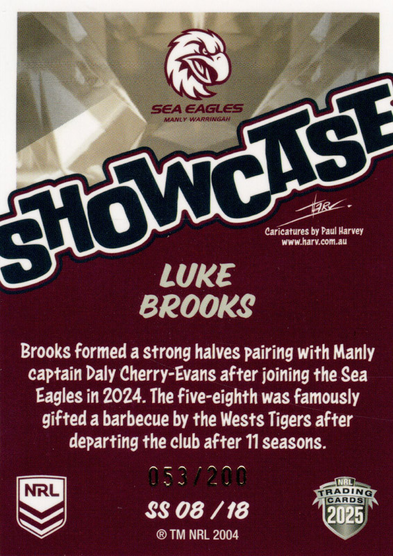Luke Brooks back