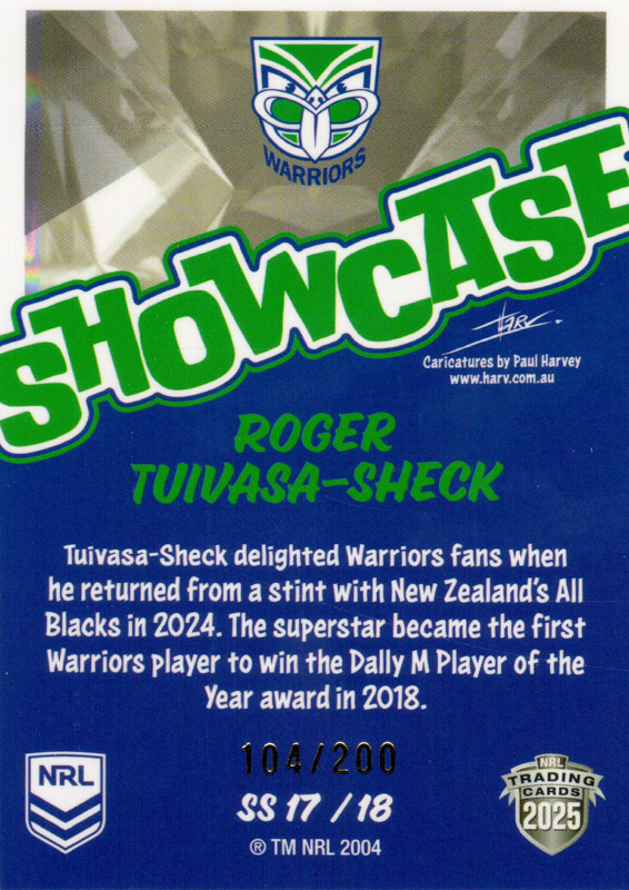 Roger Tuivasa-Sheck back