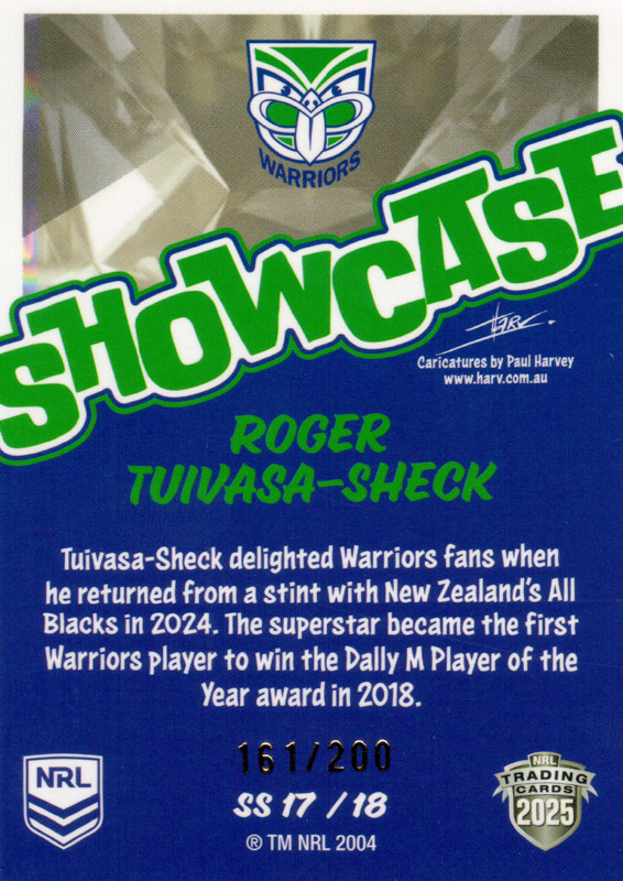 Roger Tuivasa-Sheck back
