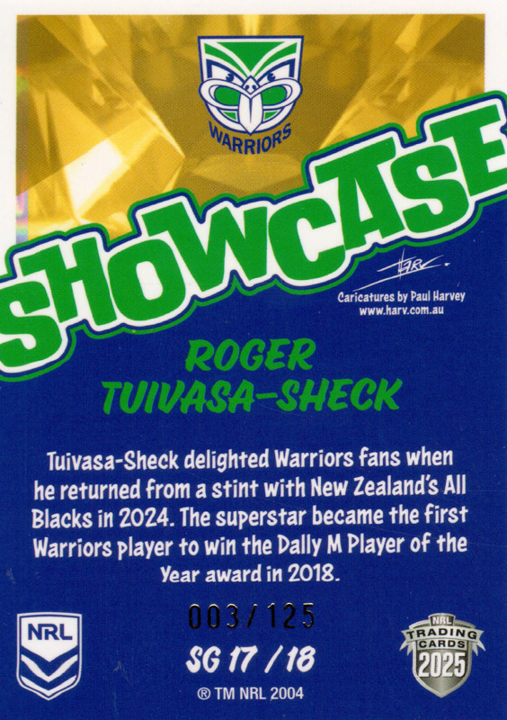 Roger Tuivasa-Sheck back