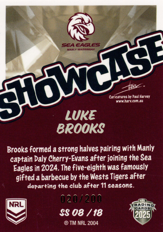 Luke Brooks back