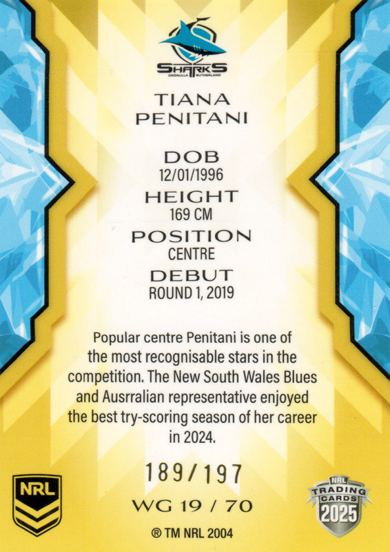 Tiana Penitani back
