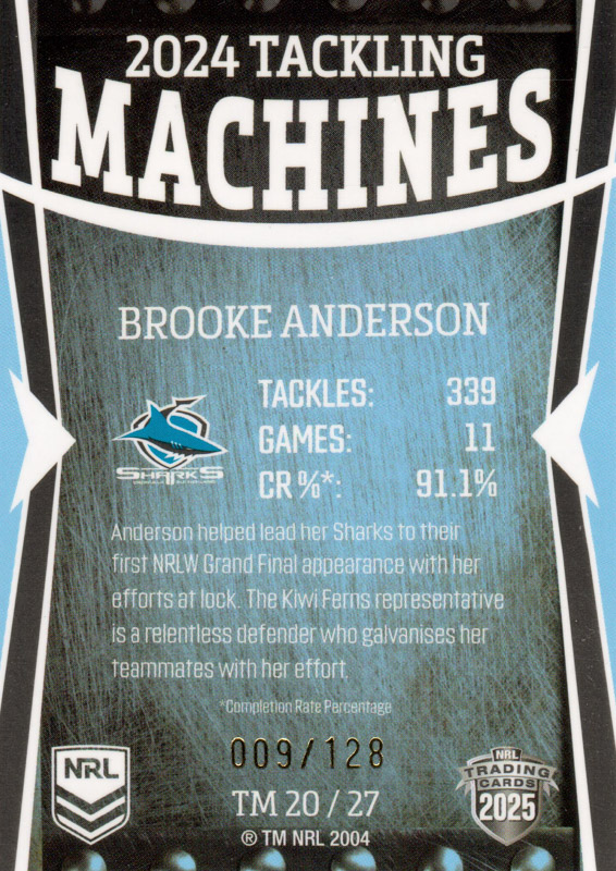Brooke Anderson back