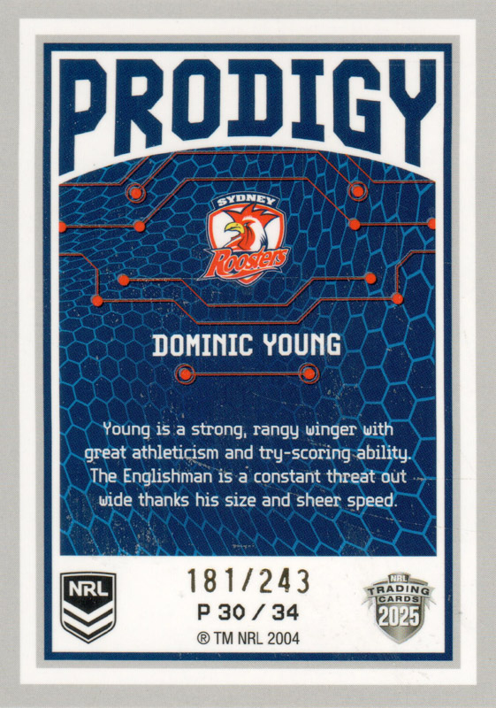 Dominic Young back