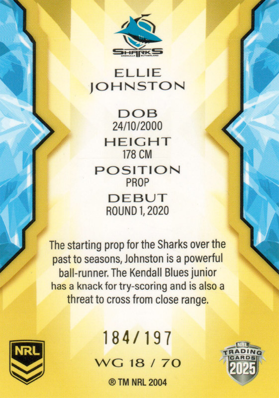 Ellie Johnston back