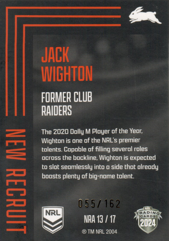 Jack Wighton back