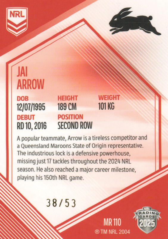 Jai Arrow back