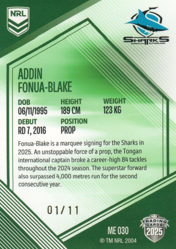 Addin Fonua-Blake back