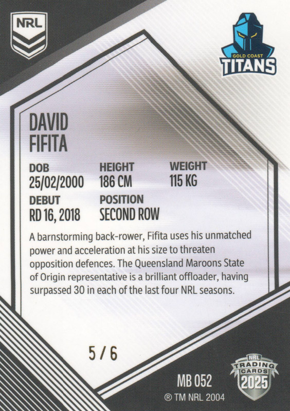 David Fifita back