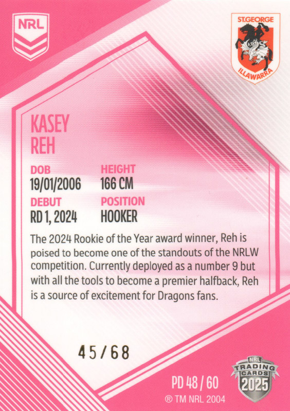 Kasey Reh back