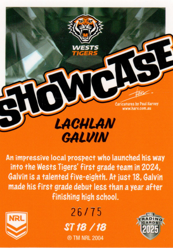 Lachlan Galvin back