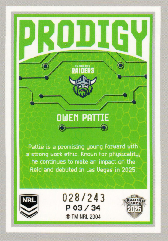 Owen Pattie back