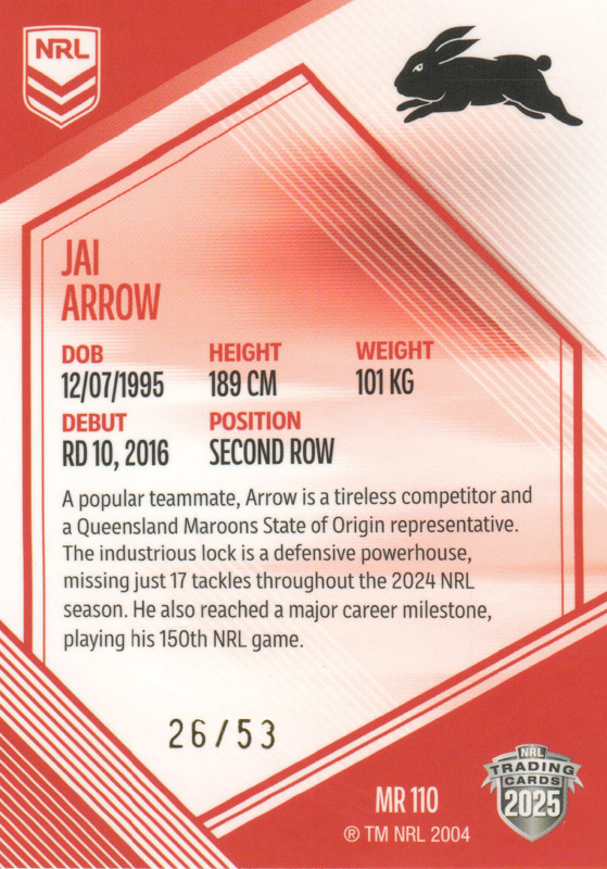 Jai Arrow back