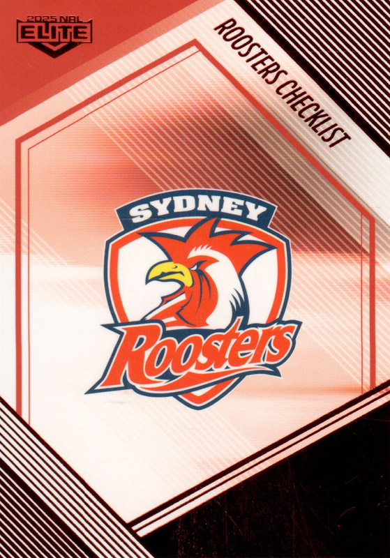 Roosters Checklist