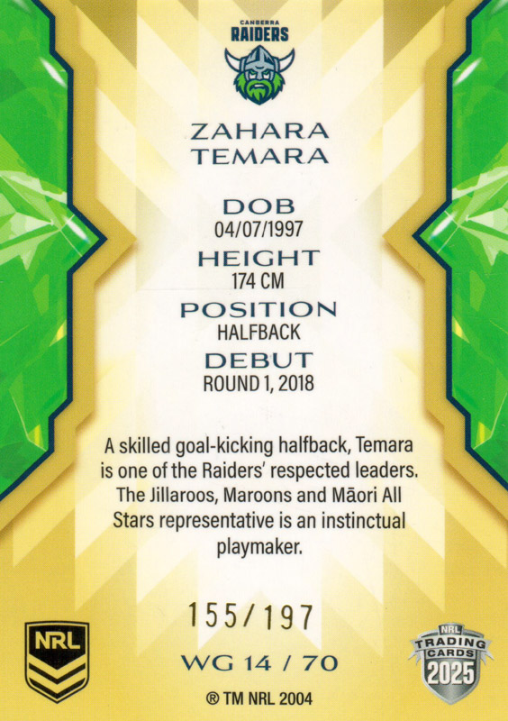 Zahara Temara back