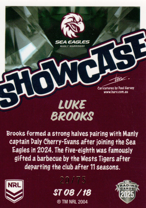 Luke Brooks back