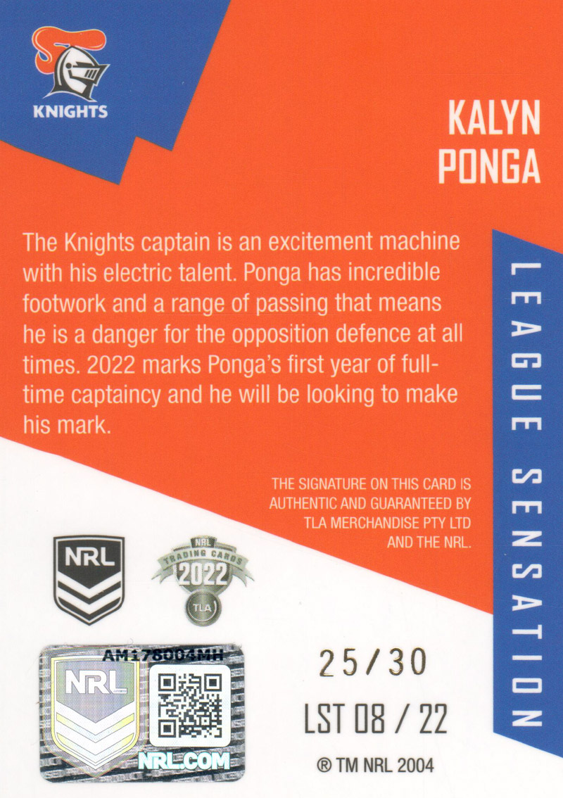 Kalyn Ponga back
