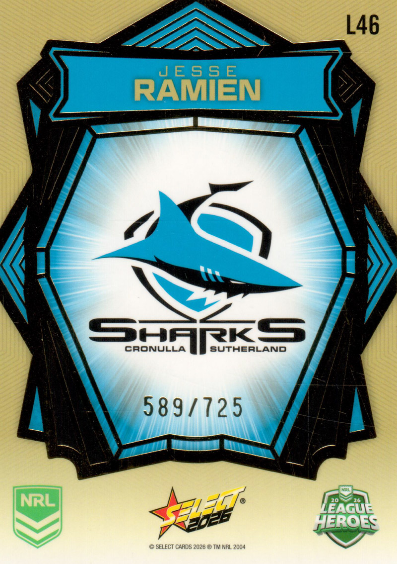 Jesse Ramien back