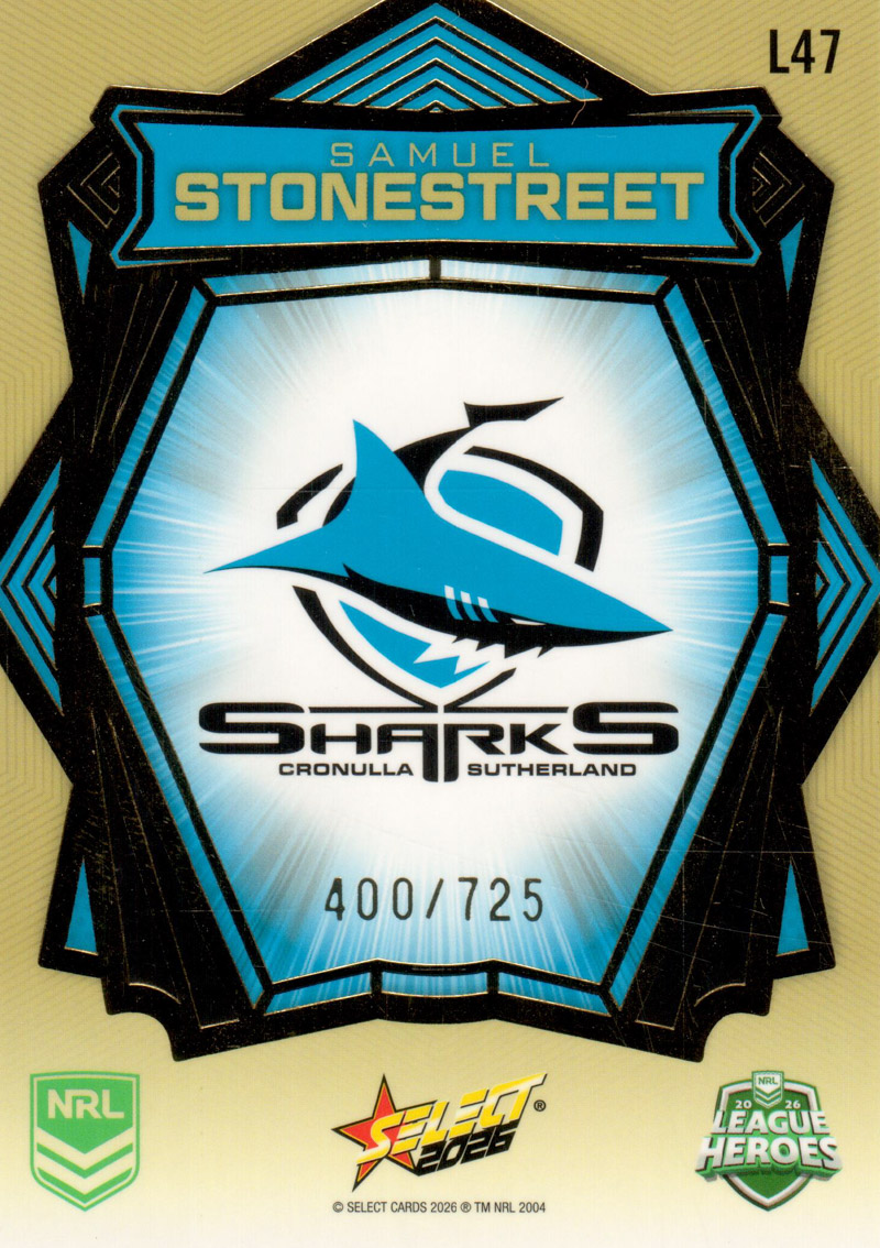 Samuel Stonestreet back